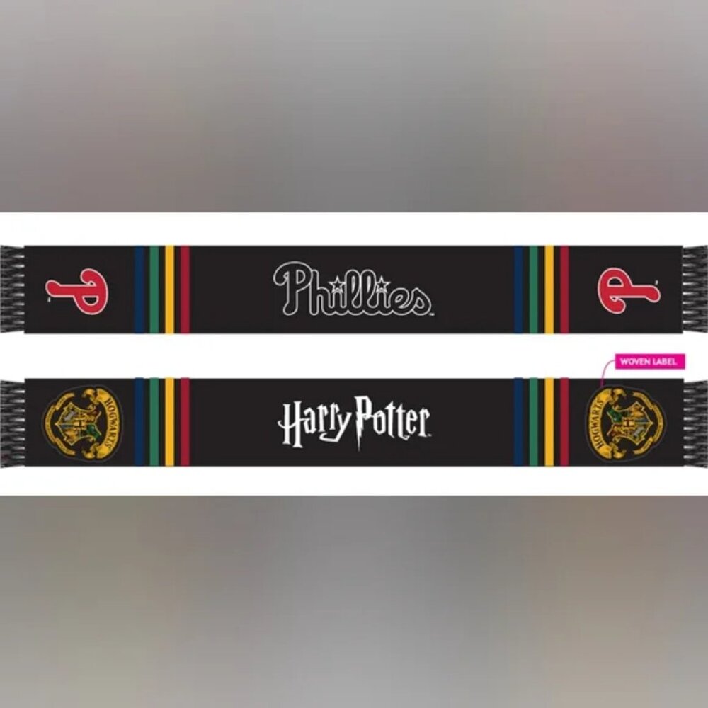 Harry Potter Phillies Scarf Official Merch RARE‎ New